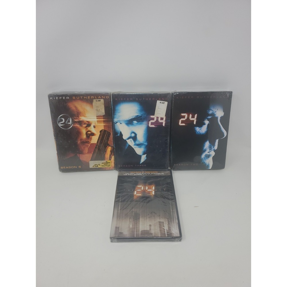 Season 2 , 3 & 5 Kiefer Sutherland 24 With Preview Of Season 6